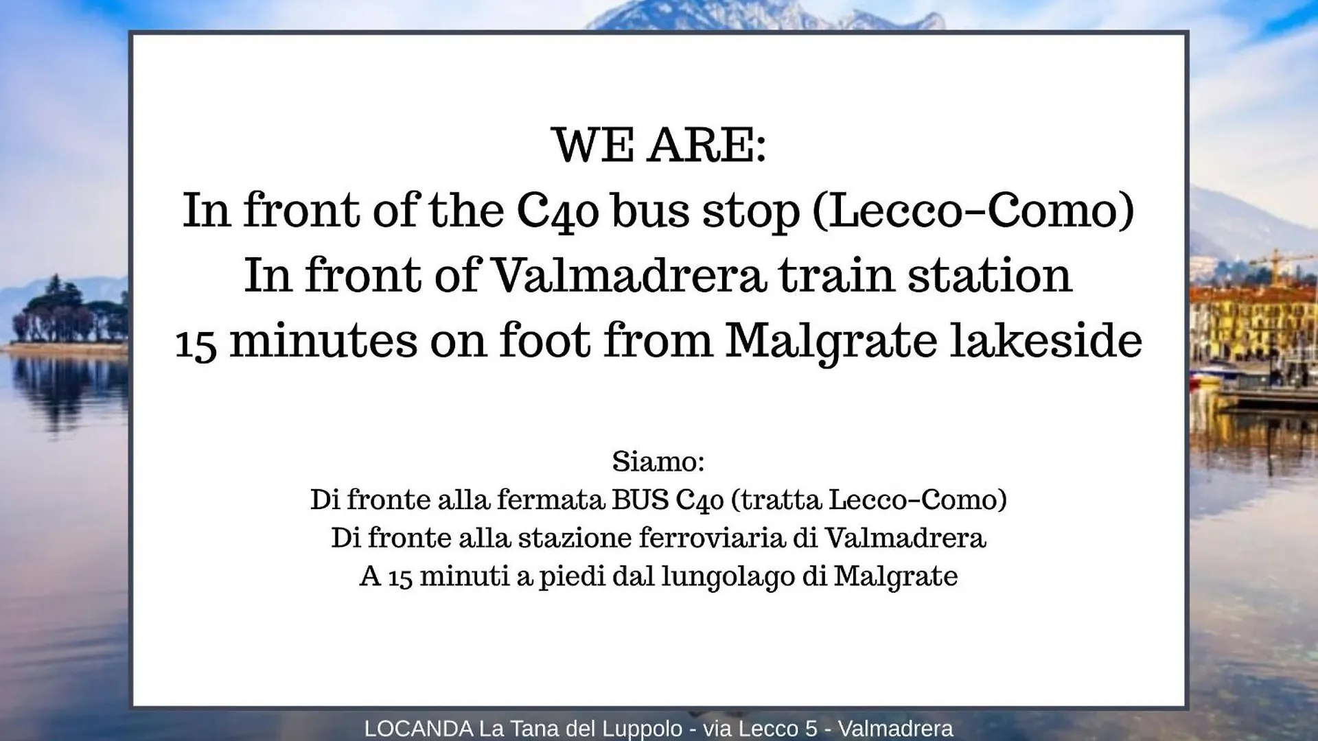 Locanda La Tana Del Luppolo Valmadrera